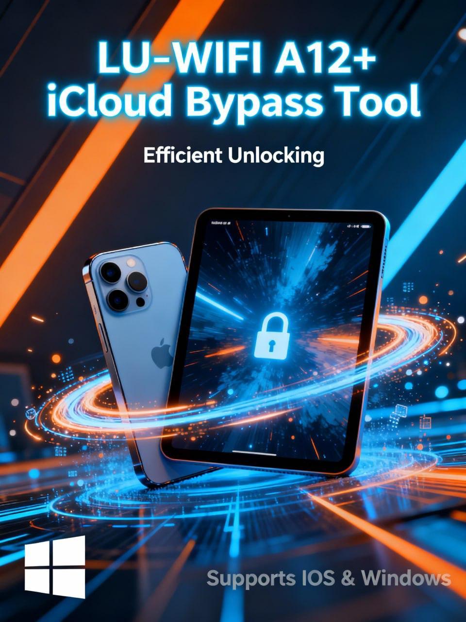 LU-WIFI A12+ iPhone XR To 16 Pro max - ipads (IOS 18.7 -26.xx) Windows Tool